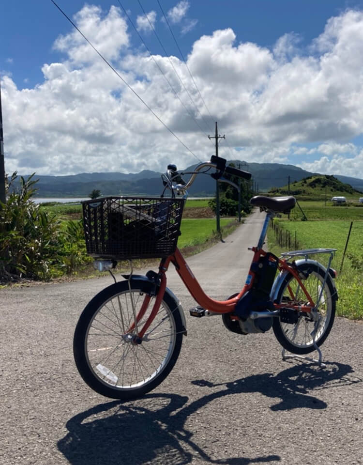 小浜島のレンタサイクル・レンタバイクはガミSUNへ